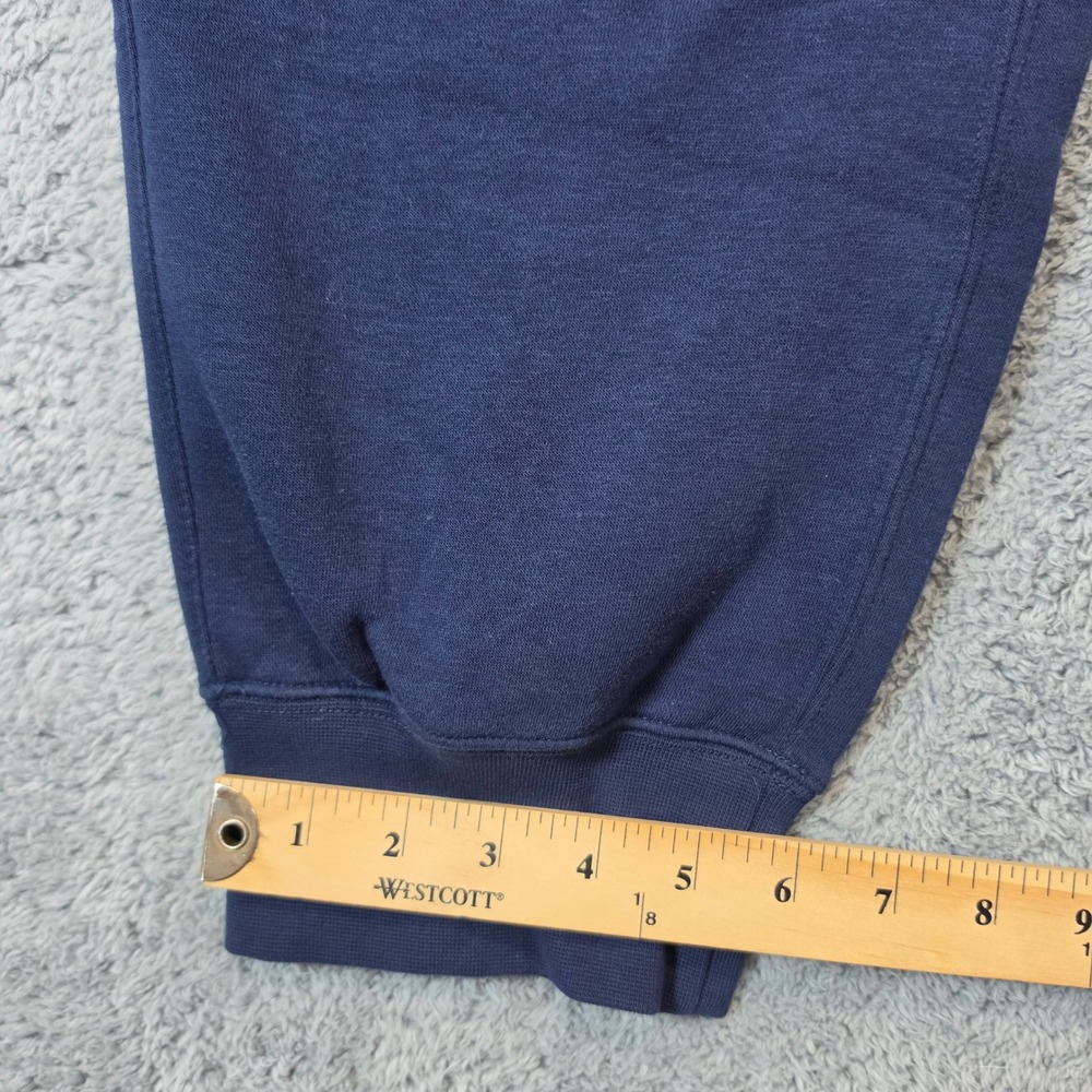 Nike Fleece Joggers Mens XL Navy Blue Club Sweatpants Athleisure Tapered Cuffed - Picture 9 of 10